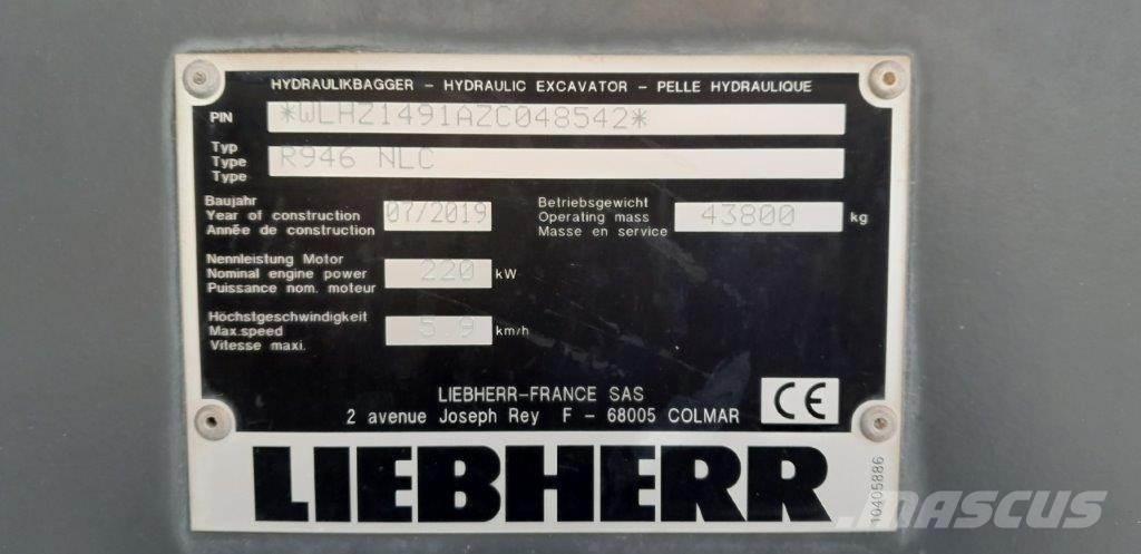 Liebherr R946 Верижен екскаватор