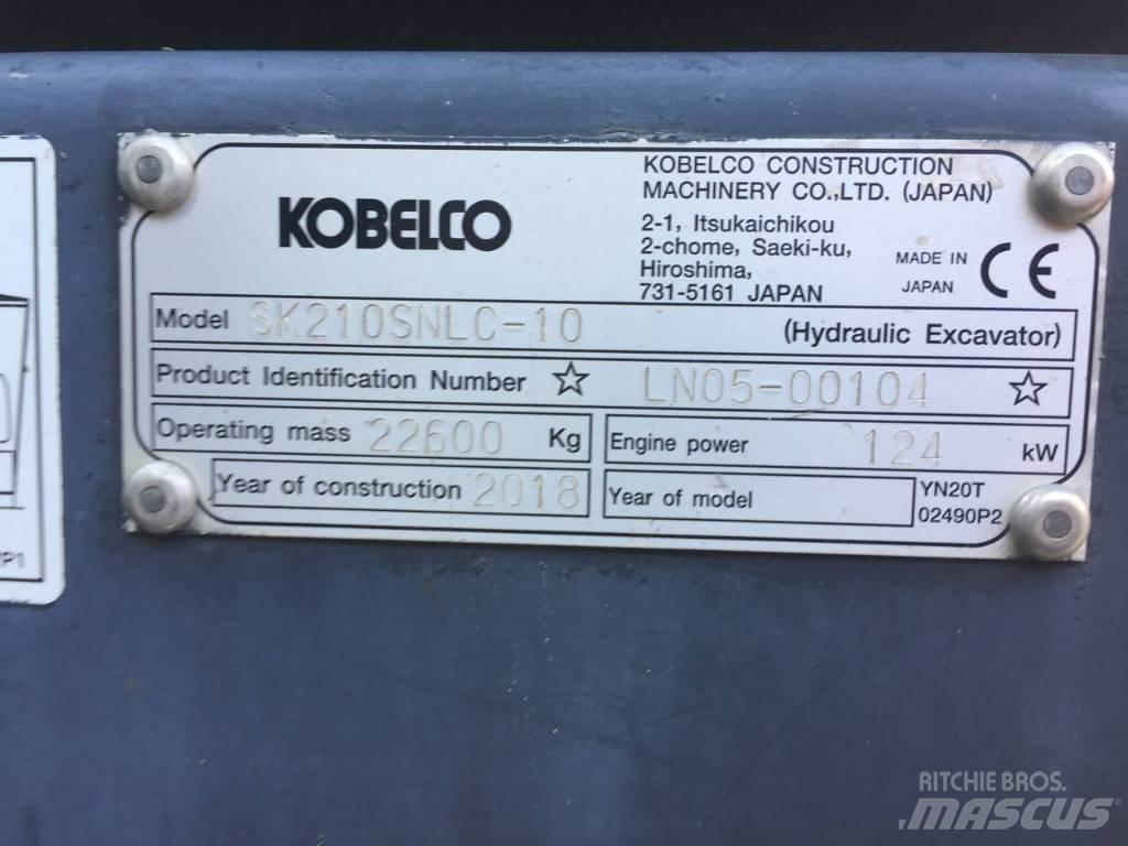 Kobelco SK210NLC Верижен екскаватор