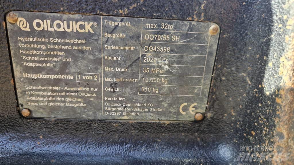 OilQuick OQ70/55 Бързи съединители