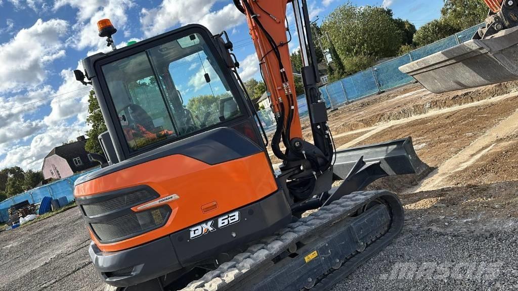 Develon DX 63-7 Мини екскаватори < 7 т