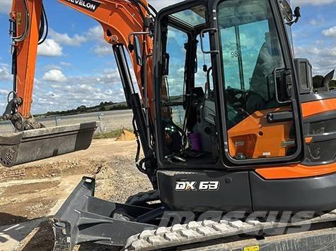 Develon DX 63-7 Мини екскаватори < 7 т