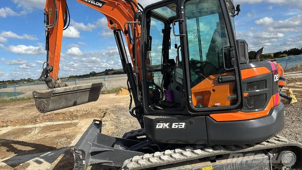 Develon DX 63-7 Мини екскаватори < 7 т