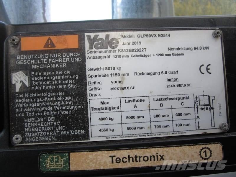 Yale GLP50VX Камиони с АГУ