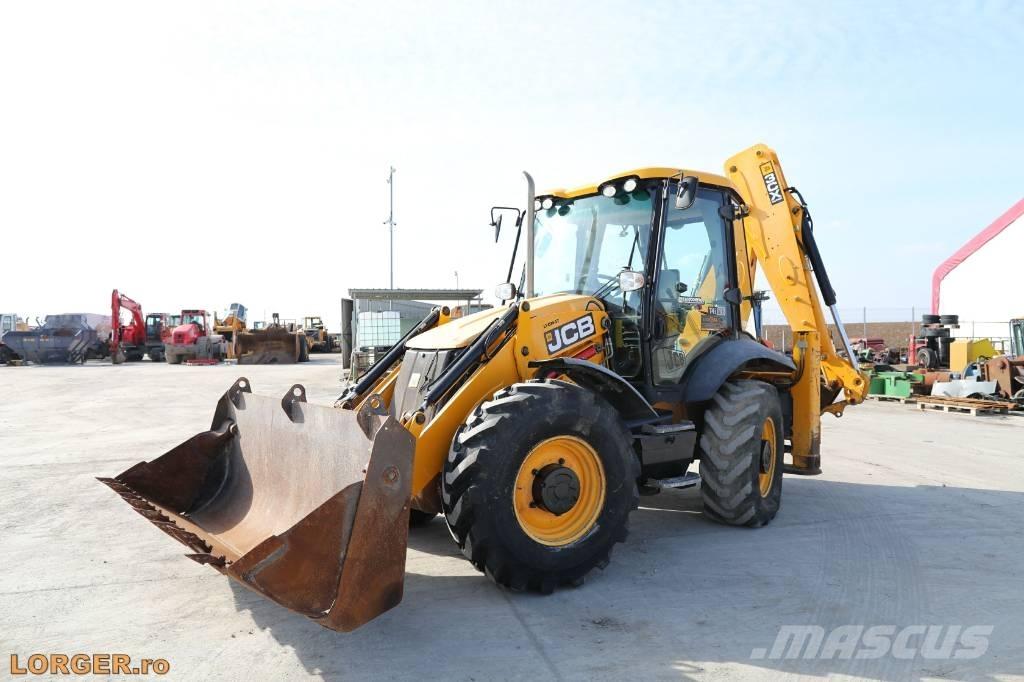 JCB 3 CX Super Товарач със заден ексватор