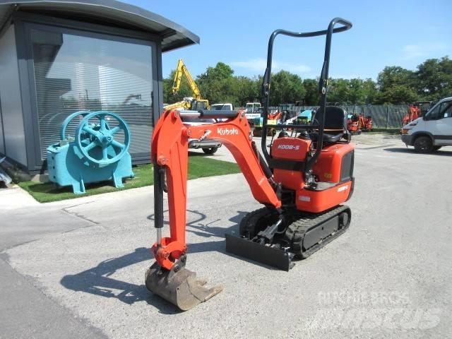Kubota K 008-5 Мини екскаватори < 7 т