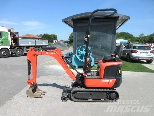 Kubota K 008-5 Мини екскаватори < 7 т