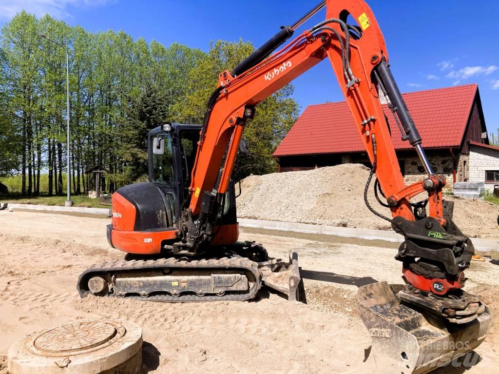 Kubota KX 057-4 Мини екскаватори < 7 т
