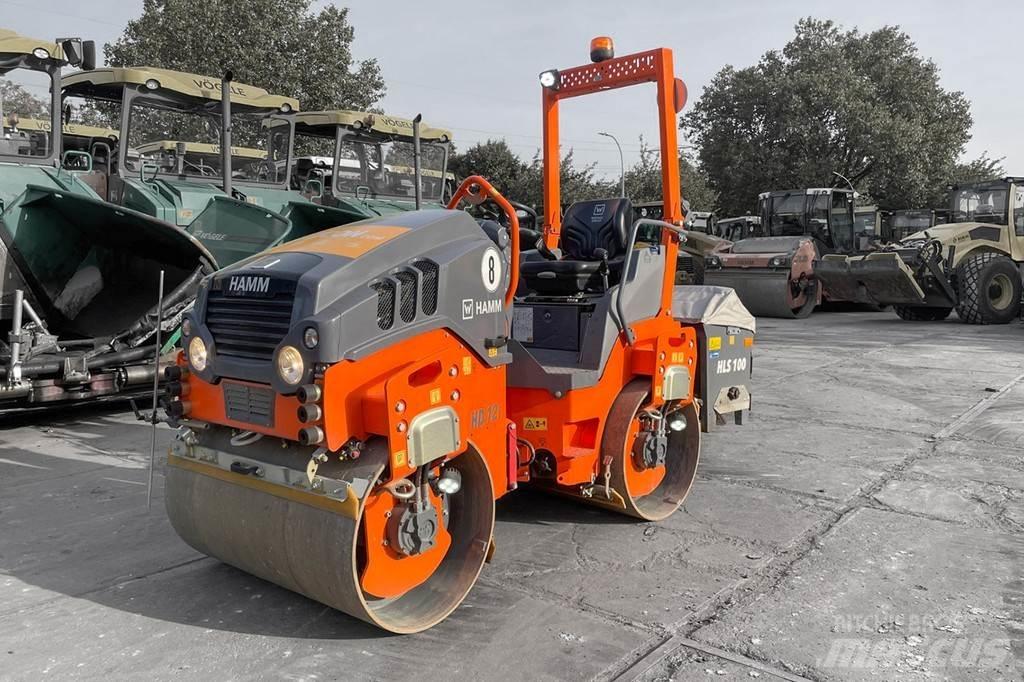 Hamm HD 12 VV Двойни барабанни ролки

