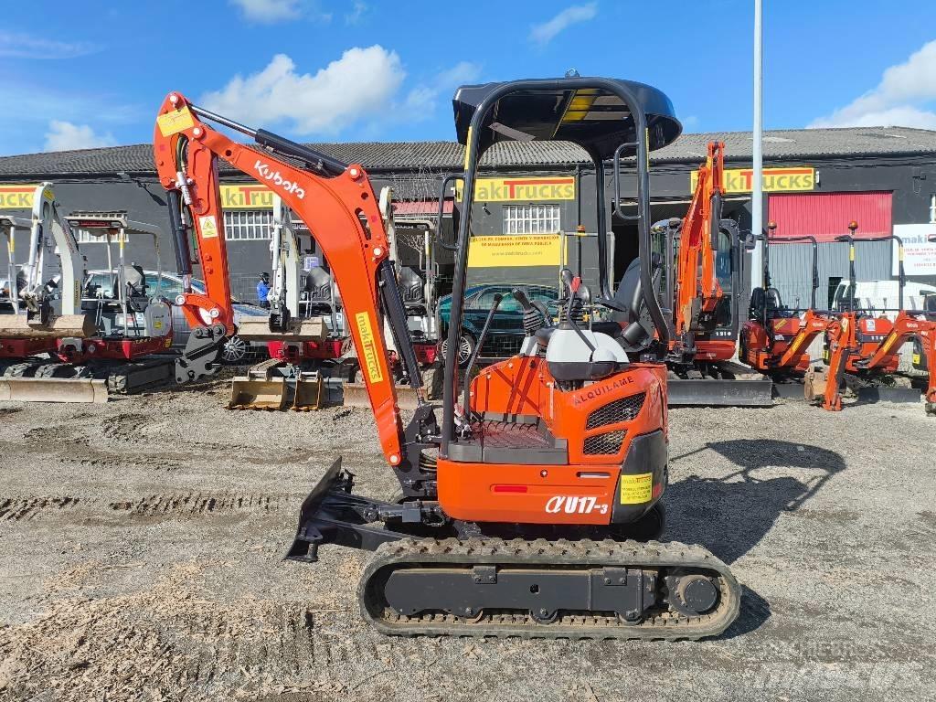 Kubota U 17-3 Мини екскаватори < 7 т