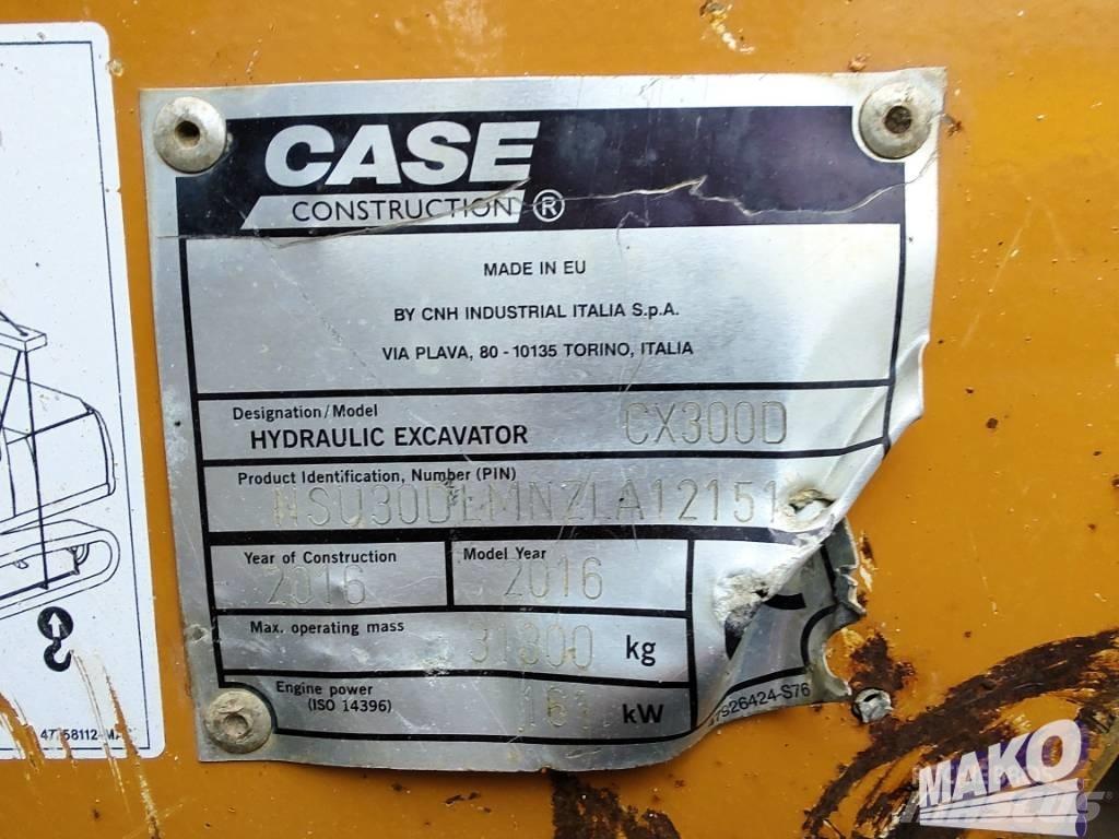 CASE CX 300 D Верижен екскаватор