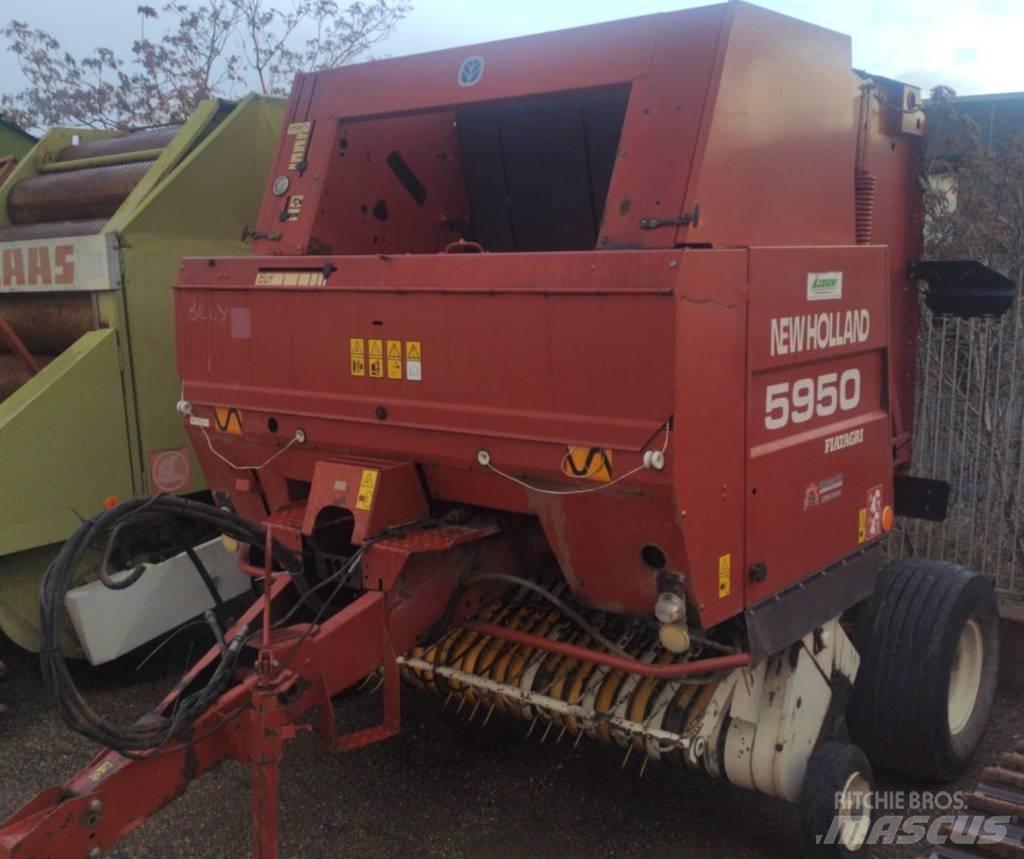 New Holland 5950 Сламопреси за кръгли бали
