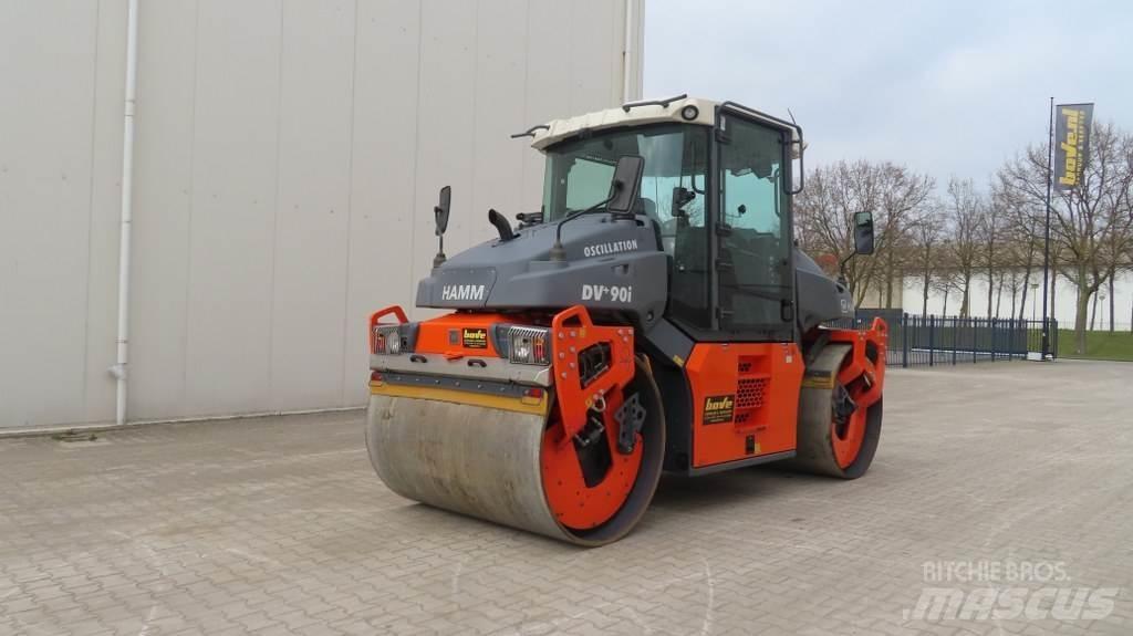 Hamm DV +90i VO-S Двойни барабанни ролки
