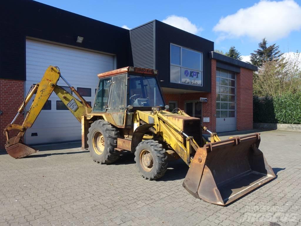 JCB 3 CX Товарач със заден ексватор