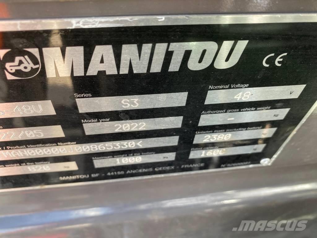 Manitou ME 316 Електрически вилични кари-повдигачи