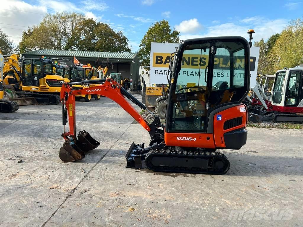 Kubota KX 016-4 Мини екскаватори < 7 т