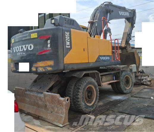 Volvo EW 205E Колесни екскаватори