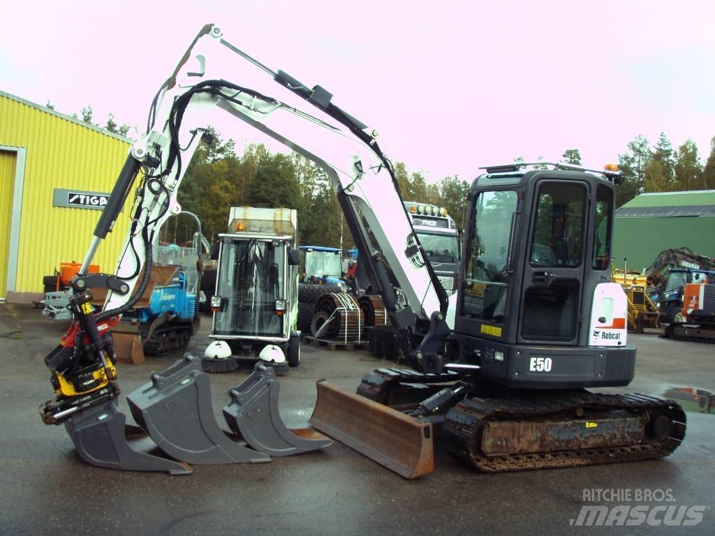 Bobcat E 50 Мини екскаватори < 7 т
