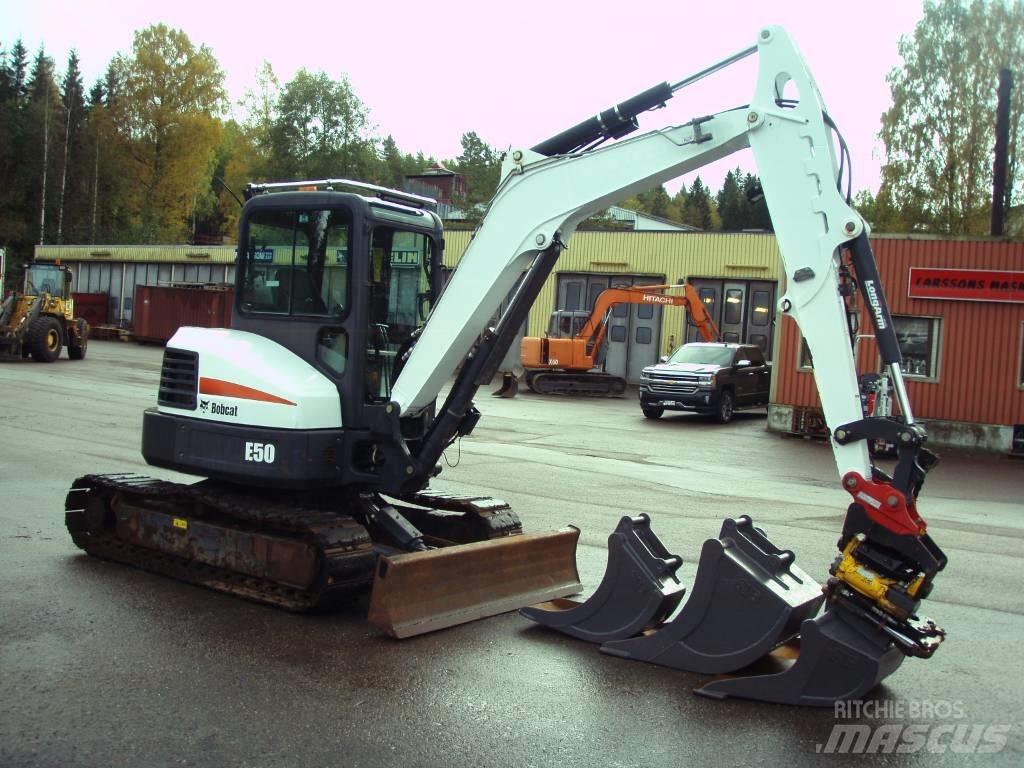 Bobcat E 50 Мини екскаватори < 7 т
