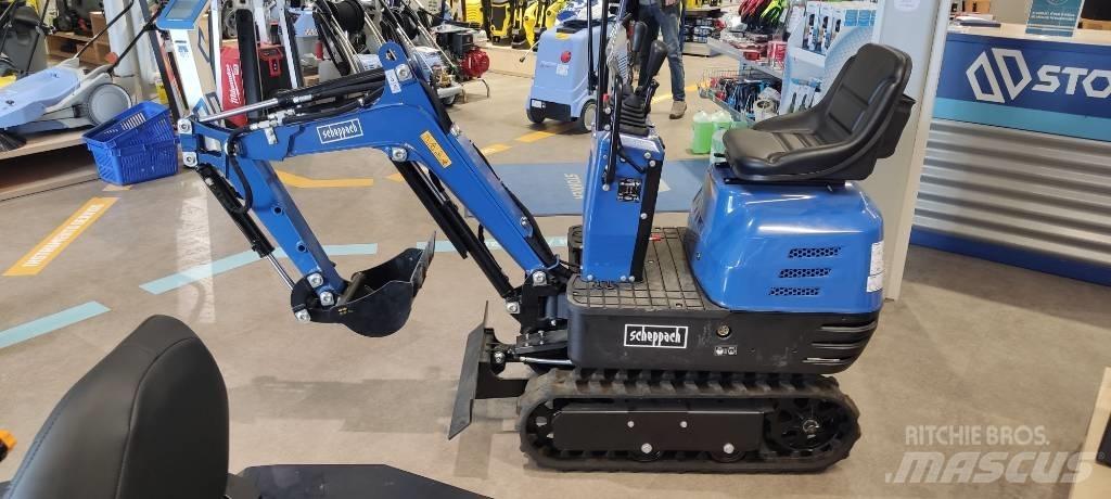  Scheppach Exc815 Мини екскаватори < 7 т