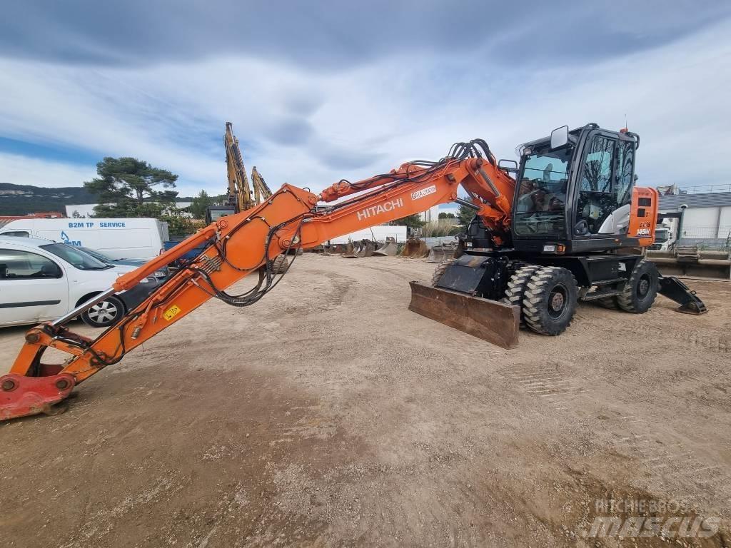 Hitachi ZX145W Колесни екскаватори