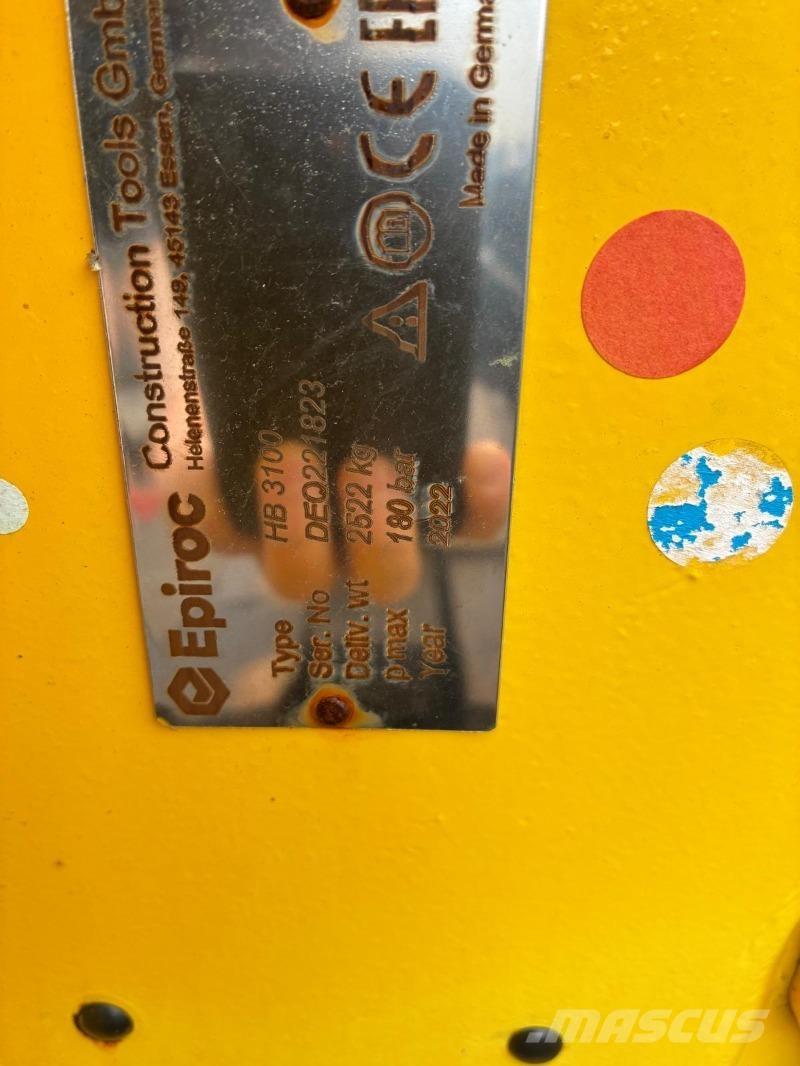 Epiroc HB3100 Чукове/Раздробители
