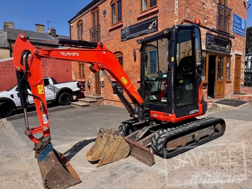 Kubota U 27-4 Мини екскаватори < 7 т