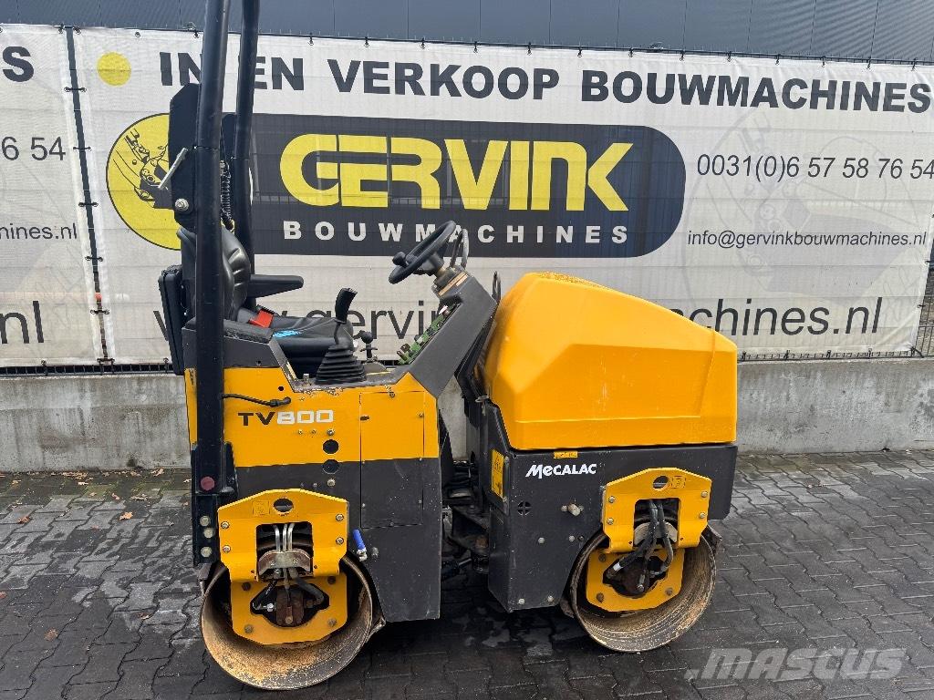 Mecalac TV 800 Двойни барабанни ролки
