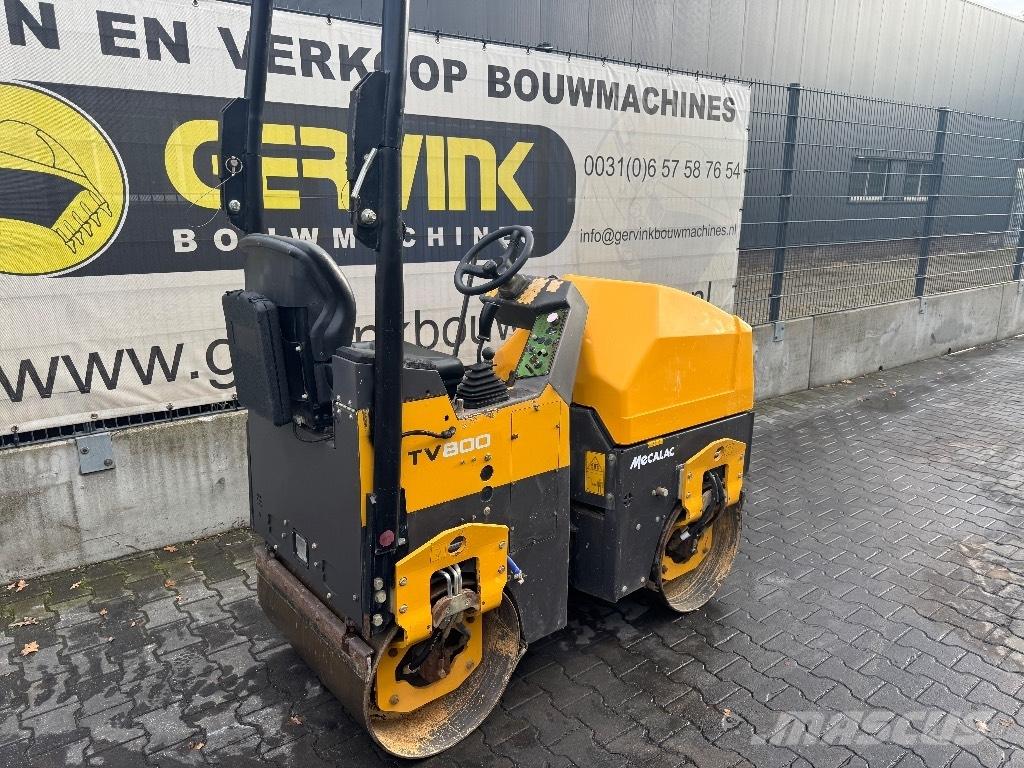 Mecalac TV 800 Двойни барабанни ролки
