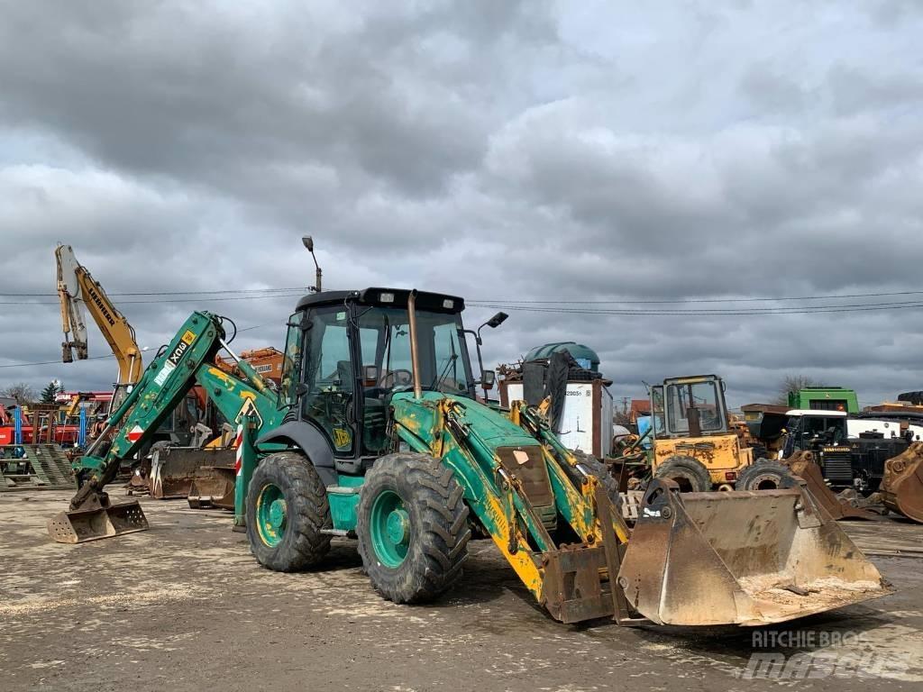 JCB 3 CX Super Товарач със заден ексватор