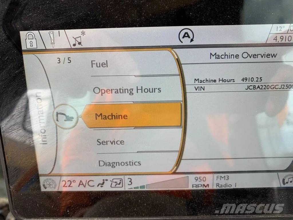 JCB JS220X Верижен екскаватор