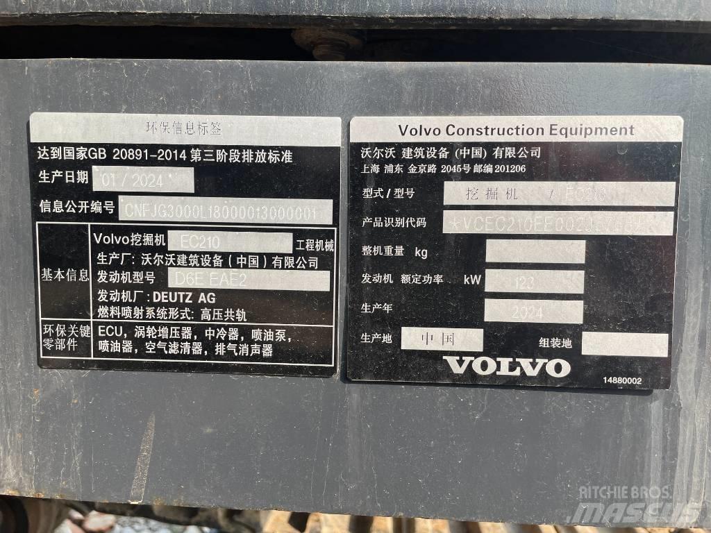 Volvo EC 210 Верижен екскаватор