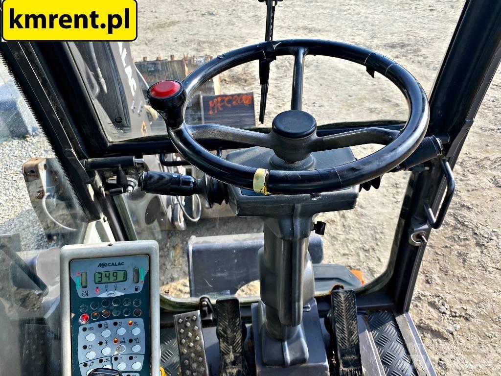 Mecalac 12 M TX Товарач със заден ексватор