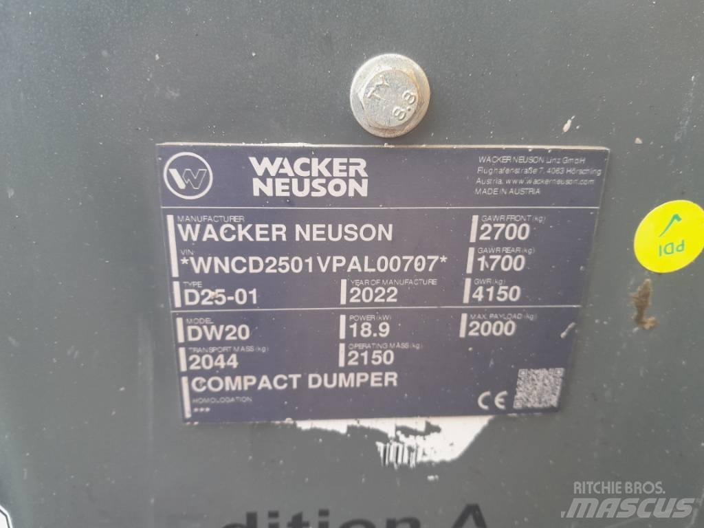 Wacker Neuson DW 20 Странични самосвали