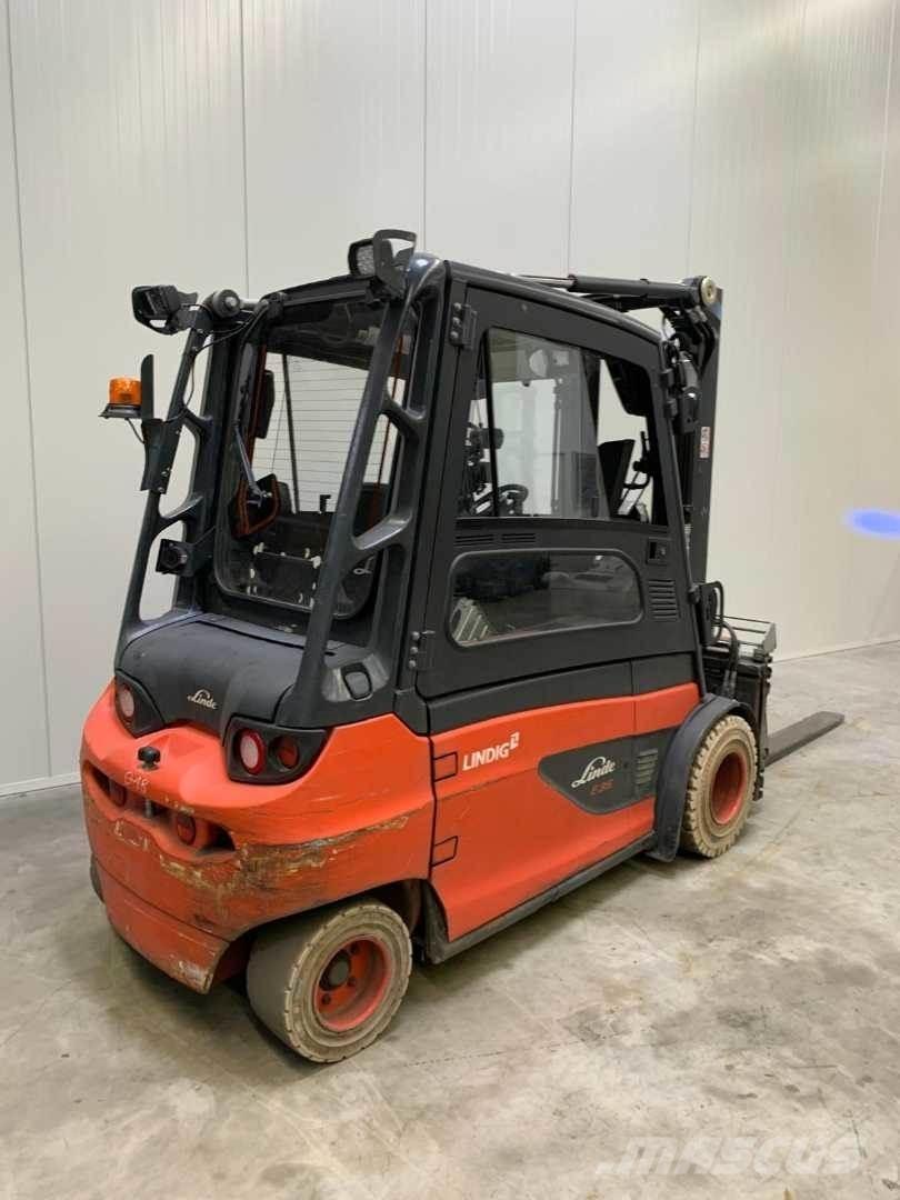 Linde E35L Електрически вилични кари-повдигачи