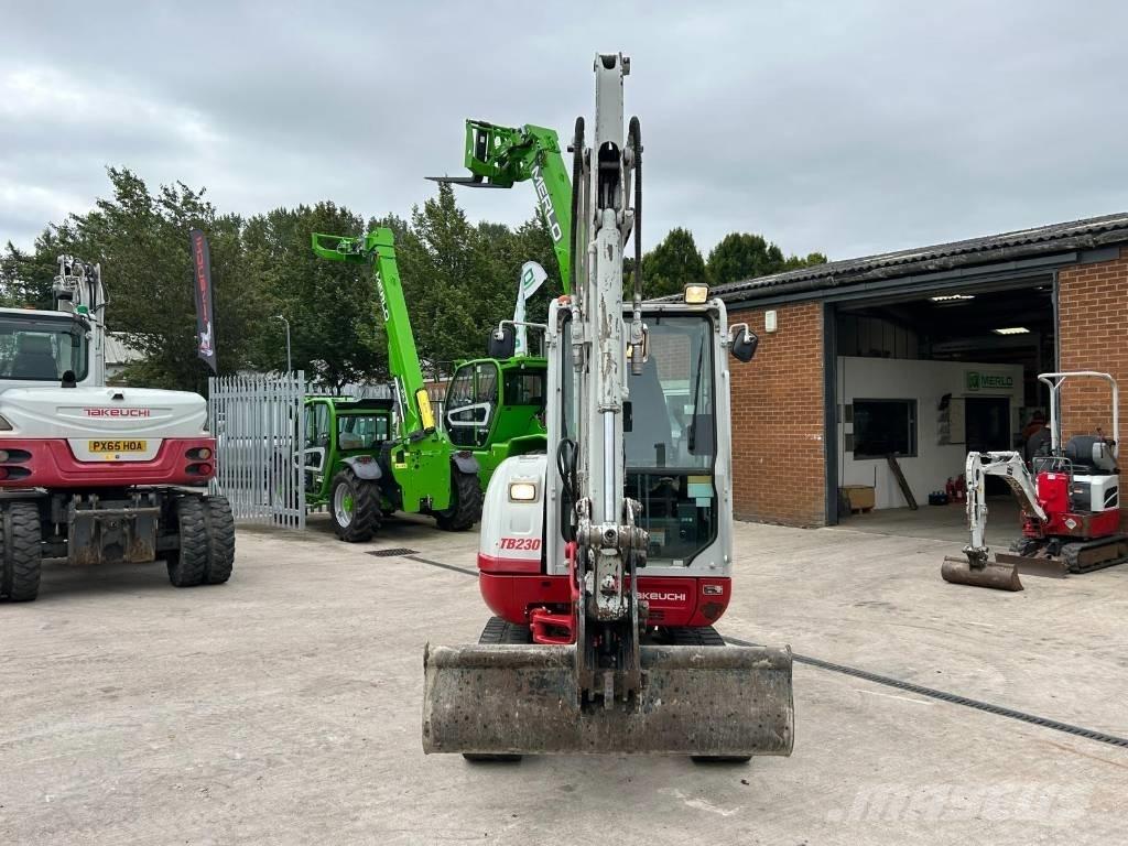 Takeuchi TB 230 Мини екскаватори < 7 т
