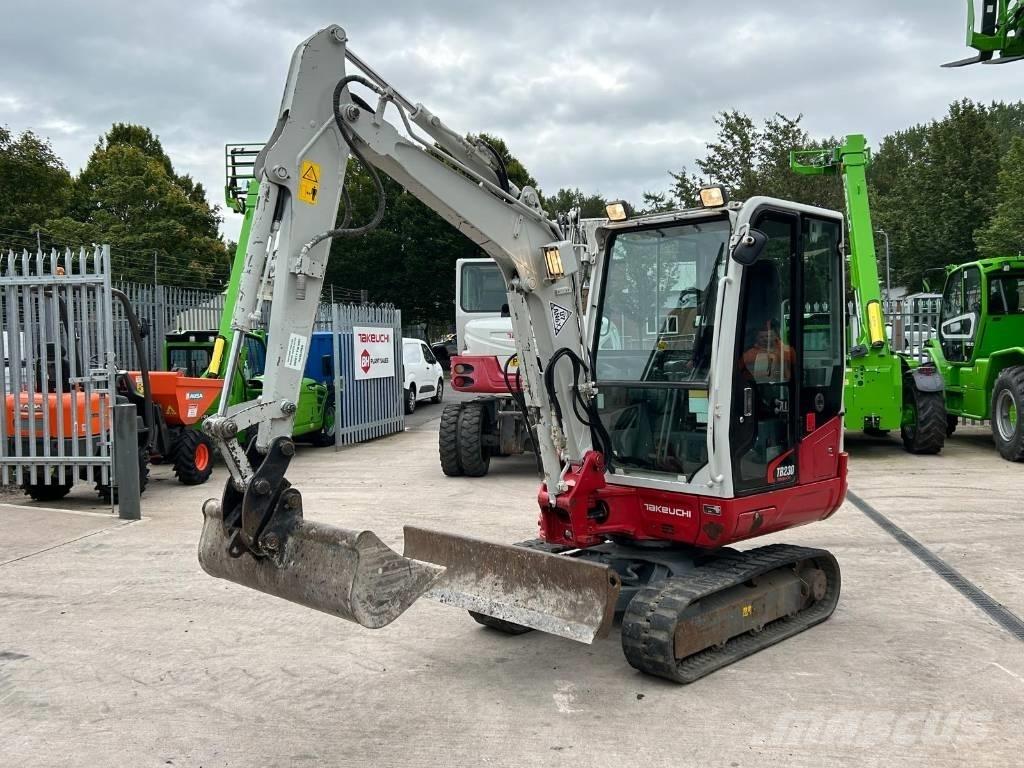 Takeuchi TB 230 Мини екскаватори < 7 т