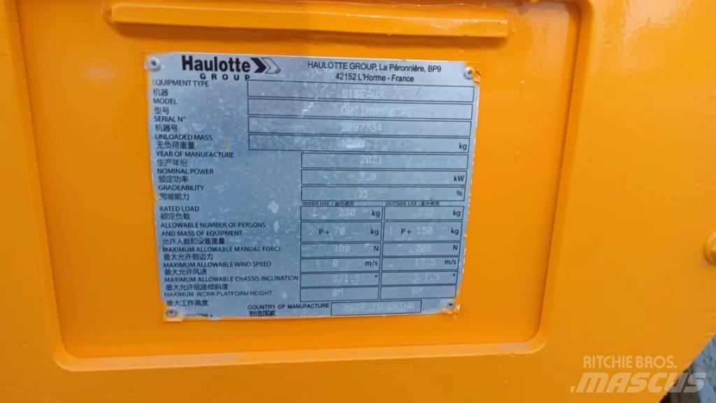 Haulotte OPTIMUM 8 Ножични работни платформи