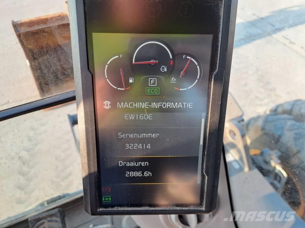 Volvo EW160E Колесни екскаватори