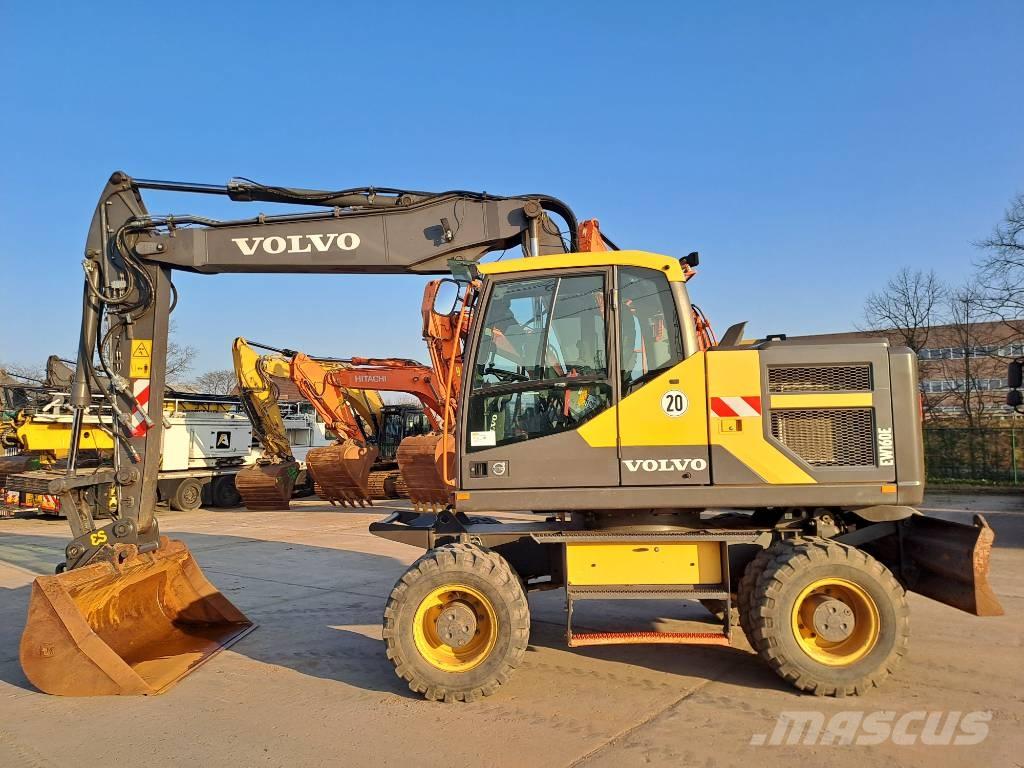 Volvo EW160E Колесни екскаватори
