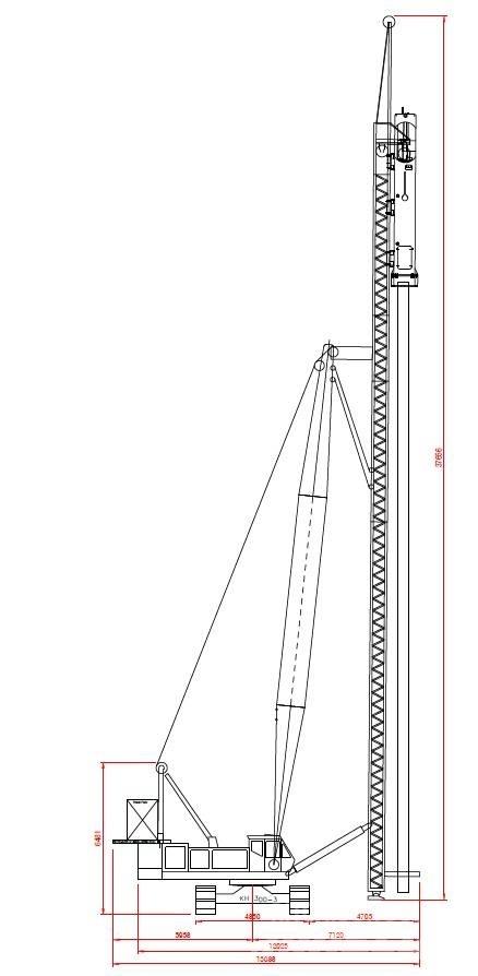 Hitachi KH300-3 PD Верижни кранове

