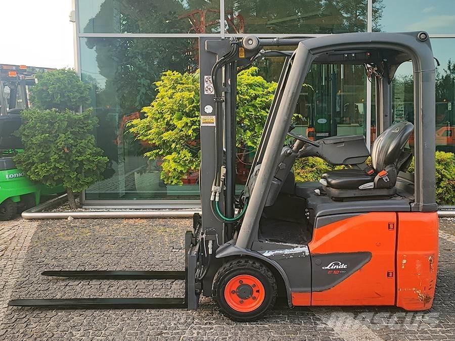 Linde E12-02 Електрически вилични кари-повдигачи