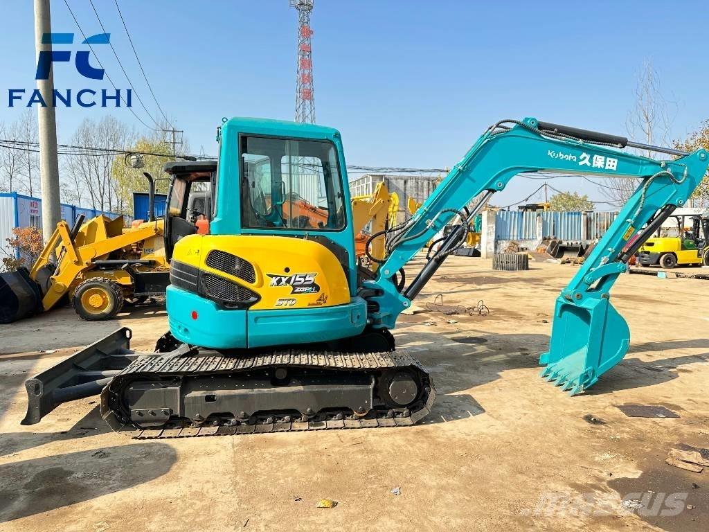 Kubota kx155 Верижен екскаватор