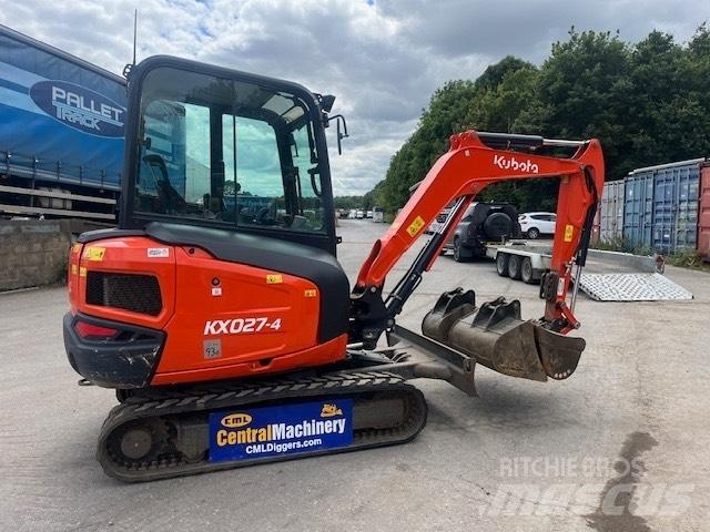 Kubota KX 027 Мини екскаватори < 7 т