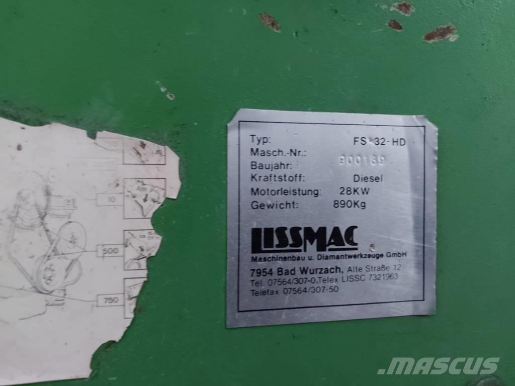 Lissmac FS 32 HD Триони за скали и бетон