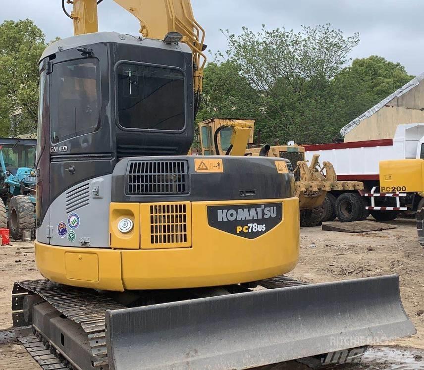 Komatsu pc78us Средни екскаватори 7т - 12т