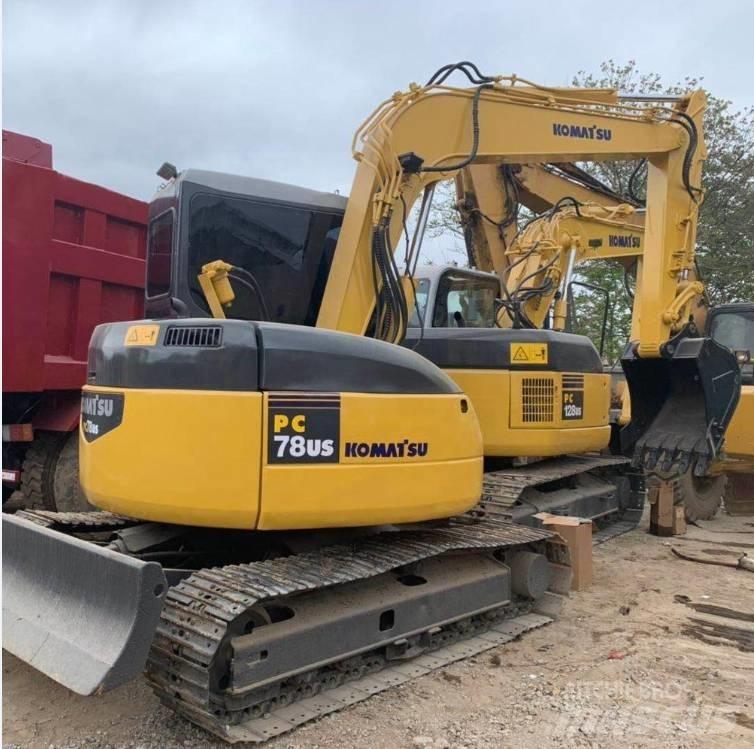 Komatsu pc78us Средни екскаватори 7т - 12т