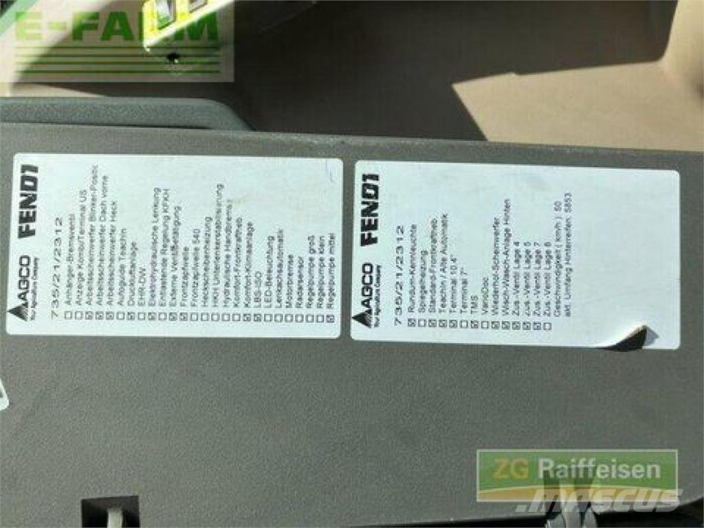 Fendt 720 vario Трактори