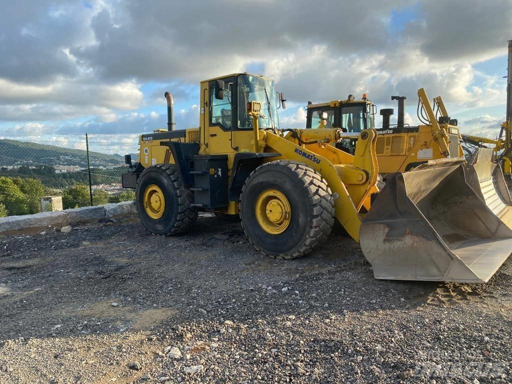 Komatsu WA 470 Колесни товарачи
