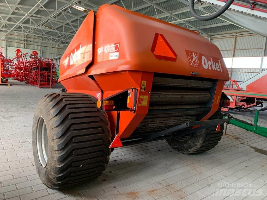 Orkel GP 1260 Сламопреси за кръгли бали
