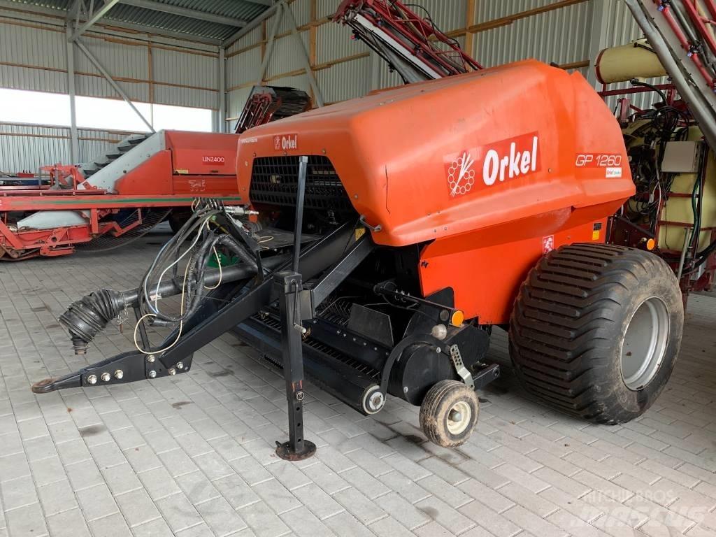 Orkel GP 1260 Сламопреси за кръгли бали
